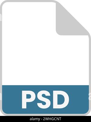 Einfache Symbole verschiedener Dateitypen Stock Vektor
