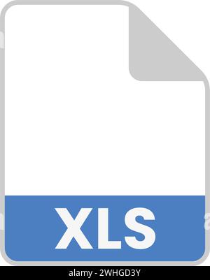 Einfache Symbole verschiedener Dateitypen Stock Vektor