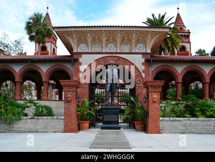 Flagler College in der Altstadt von St. Augustine, Florida Stockfoto