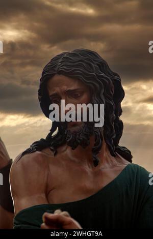 Jesus de la Esperanza von der Bruderschaft der Wunder, Karwoche von Sevilla Stockfoto