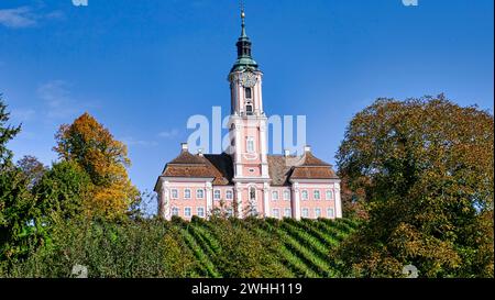 Wallfahrtskirche Kloster Birnau am Bodensee Stockfoto