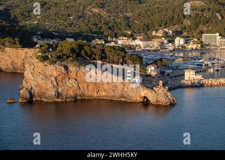 Leuchtturm Punta de Sa Creu Stockfoto