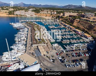 Port Adriano Stockfoto