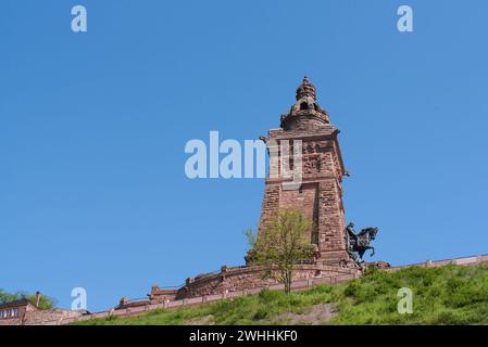 Kyffhaeuser-Denkmal im Harz Stockfoto