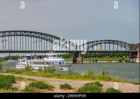 Rheinlandschaft Stockfoto