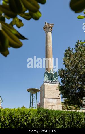 Monumento a los aviadores caidos durante la guerra Civil EspaÃ±ola Stockfoto