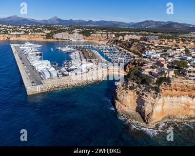 Port Adriano Stockfoto