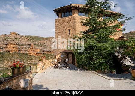 Castillo del siglo XI Stockfoto