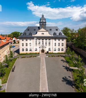 Rathaus Ballenstedt Harz Stockfoto