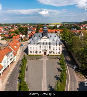 Rathaus Ballenstedt Harz Stockfoto