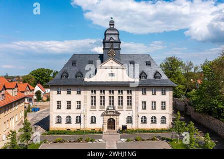 Rathaus Ballenstedt Harz Stockfoto