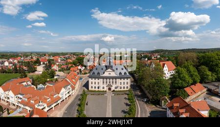 Rathaus Ballenstedt Harz Stockfoto