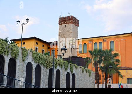 Der wunderschöne City Salo am Gardasee, Italien, Europa Stockfoto