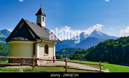 Kirchleitnkapelle in Berchtesgaden Stockfoto