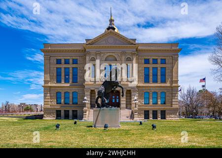 Das Verwaltungszentrum in Cheyenne, Wyoming Stockfoto