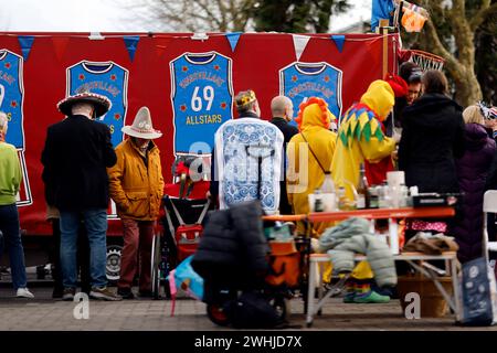 Der jährliche Karnevalszug in Frechen-Königsdorf bei Köln. Themenbild, Symbolbild Frechen, 10.02.2024 NRW Deutschland *** der jährliche Karnevalszug in Frechen Königsdorf bei Köln Themenbild, Symbolbild Frechen, 10 02 2024 NRW Deutschland Copyright: XChristophxHardtx Stockfoto