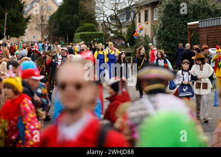 Der jährliche Karnevalszug in Frechen-Königsdorf bei Köln. Themenbild, Symbolbild Frechen, 10.02.2024 NRW Deutschland *** der jährliche Karnevalszug in Frechen Königsdorf bei Köln Themenbild, Symbolbild Frechen, 10 02 2024 NRW Deutschland Copyright: XChristophxHardtx Stockfoto