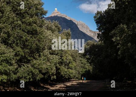 Zwei Wanderer Stockfoto