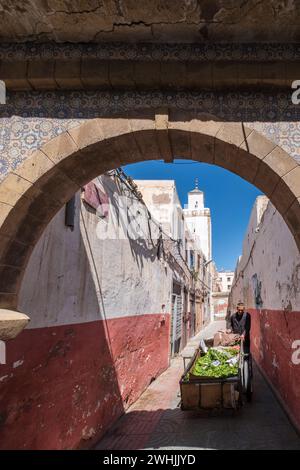 Umgebung der Ben Youssef Moschee Stockfoto