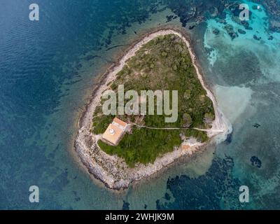 Insel Alcanada Stockfoto