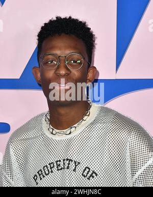 Las Vegas, USA. Februar 2024. Breland besucht am 9. Februar 2024 den EA Sports Madden Bowl im House of Blues Las Vegas in Las Vegas, Nevada. Foto: C Flanigan/imageSPACE Credit: Imagespace/Alamy Live News Stockfoto