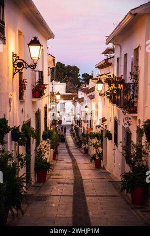 Malerisches Dorf Mijas. Costa del Sol, Andalusien, Spanien Stockfoto