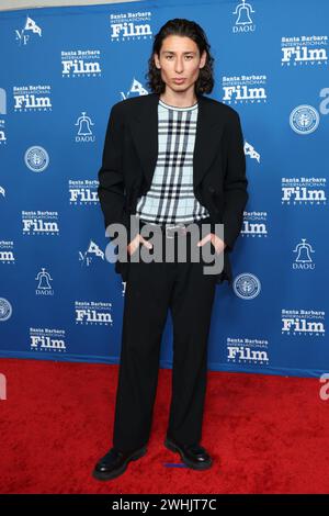 Santa Barbara, USA. Februar 2024. TA’imue nimmt am 9. Februar 2024 am Maltin Modern Master Award während des 39. Jährlichen Santa Barbara International Film Festivals Teil. Foto: Crash/imageSPACE Credit: Imagespace/Alamy Live News Stockfoto