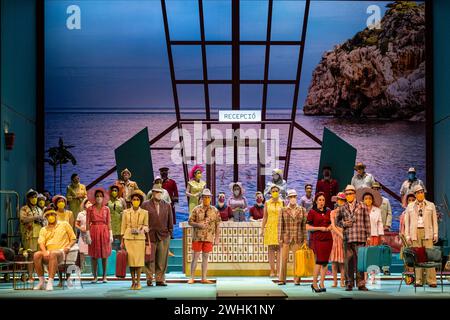 Opera L'elisir d'amore Stockfoto