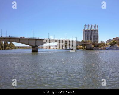 Valdivia, Chile - 24. dezember 2013-Valdivia ist eine Stadt im Süden Chiles Stockfoto