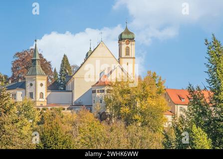 St. Katharina Wolfegg, Bezirk Ravensburg Stockfoto