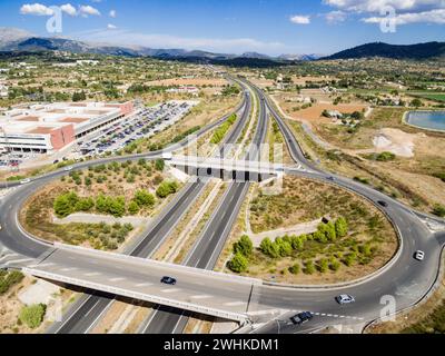Autopista Ma-13 Stockfoto