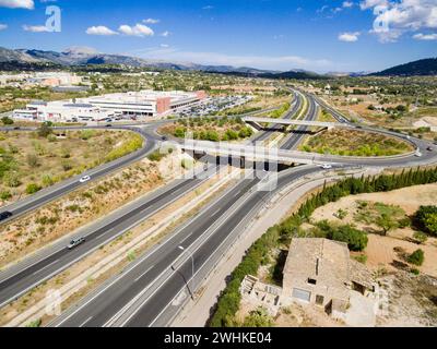Autopista Ma-13 Stockfoto
