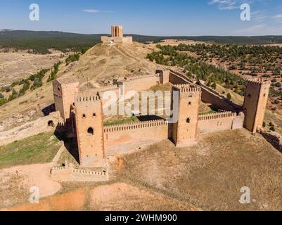 Festung von Molina de los Caballeros Stockfoto