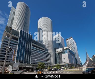 Bahnhof Nagoya einer der größten Bahnhöfe der Welt. Nagoya. Japan Stockfoto