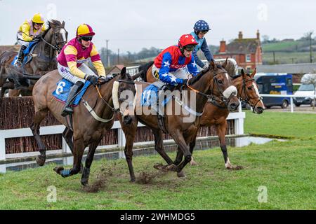 Viertes Rennen in Wincanton am 2. März 2022 Stockfoto