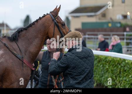 Viertes Rennen in Wincanton am 2. März 2022 Stockfoto