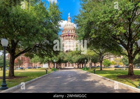 Das Texas State Capitol Building in Austin, Texas, USA. Stockfoto