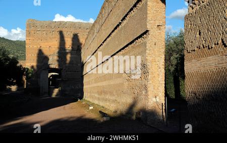 Hadians Villa, Tivoli, Italien, Fragment Stockfoto