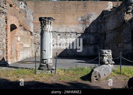 Hadians Villa, Tivoli, Fragment, Italien Stockfoto