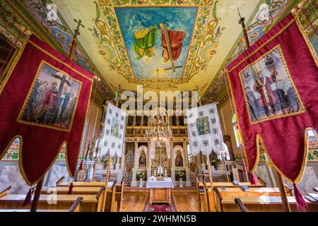 Iglesia de Hlomcza ( Lodzina) Stockfoto