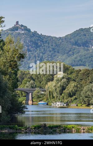 Drache-Felsen Stockfoto