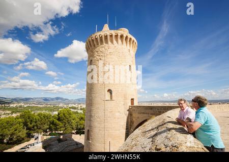 Torre Major - torre del homenaje - Stockfoto