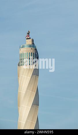 Prüfturm für Aufzüge Rottweil, Baden-WÃ¼rttemberg Stockfoto