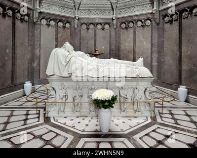 Grabmal der Prinzessin Elisabeth Mikhailovna Romanowa, Russisch-Orthodoxe Kirche, Wiesbaden, Deutschland Stockfoto