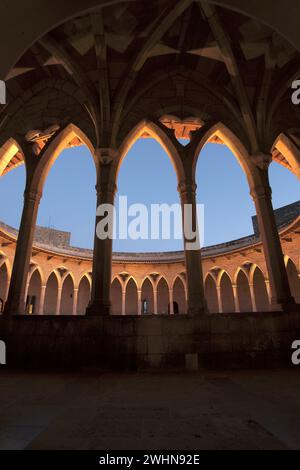 Castillo de Bellver (s.XIV) Stockfoto