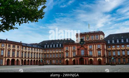 Barockschloss Mannheim Stockfoto