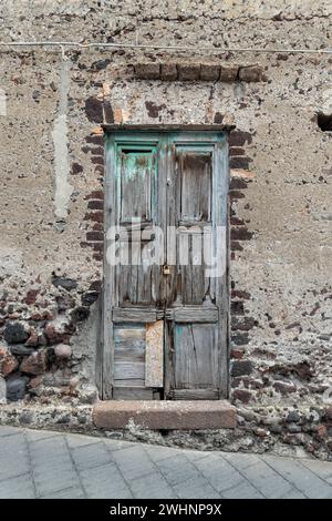 Nahaufnahme der Insel Stromboli Stockfoto