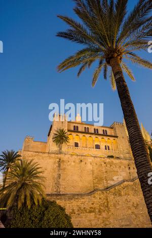 Palacio Real de La Almudaina Stockfoto