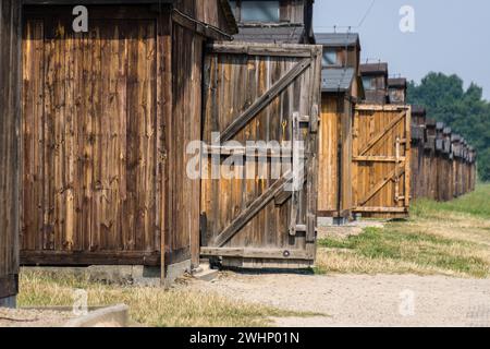 Campo de Concentrracion de Auschwitz-Birkenau Stockfoto