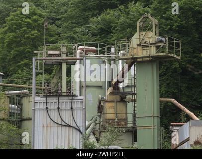 Konjunkturabschwung und Rezession in der Branche Stockfoto